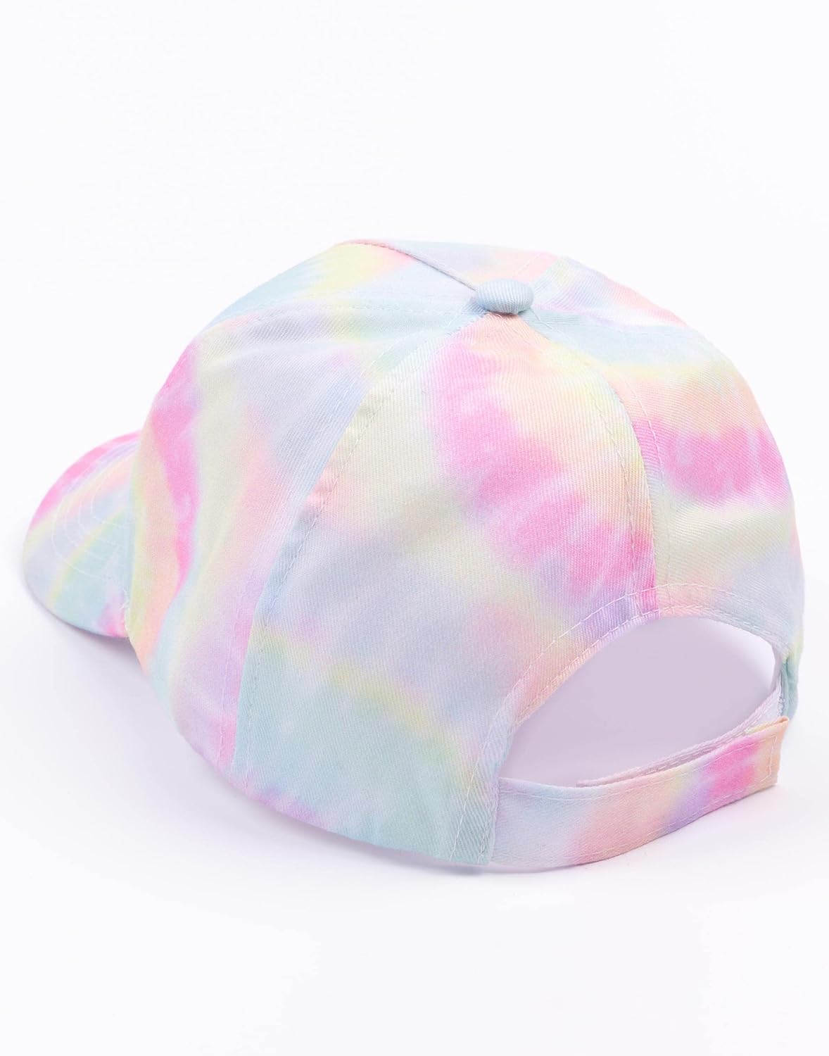Casquette snapback Barbie tie and dye rose et bleu avec logo brodé – Image 4
