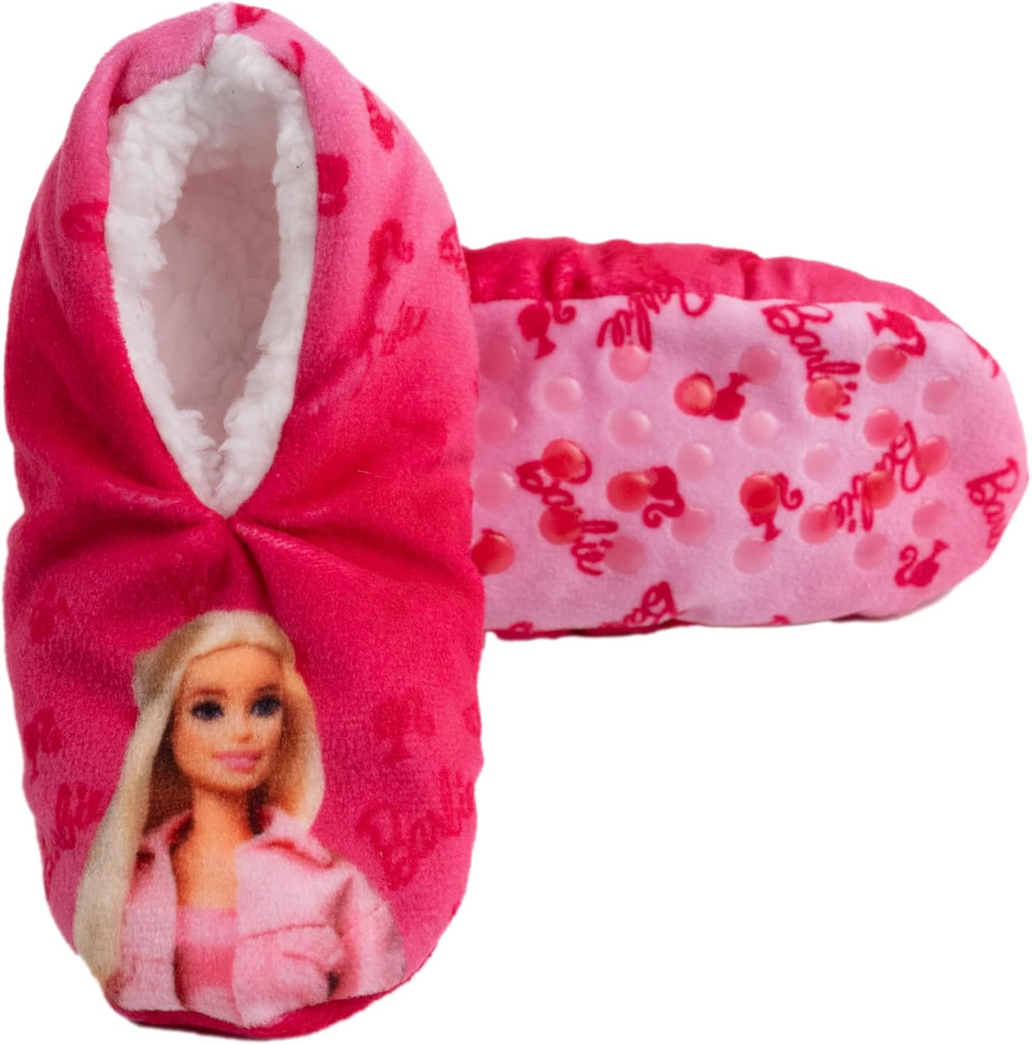 Chaussons ballerines Barbie doublés à enfiler, pointure 27 à 30 – Image 3