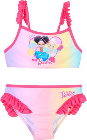 Barbie bikini deux pièces fille, tailles 4 à 10 ans