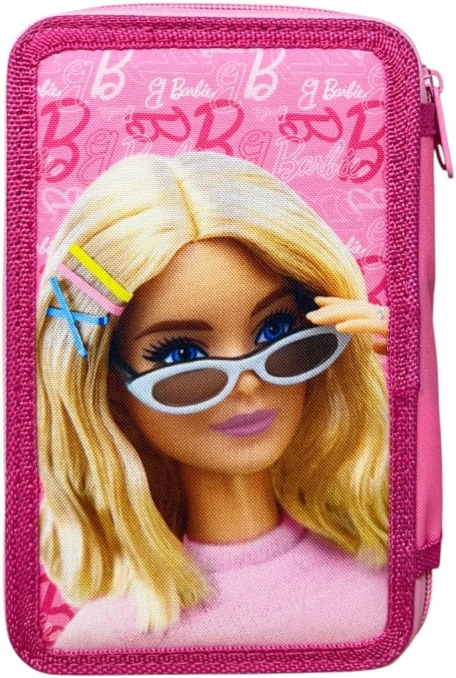 Trousse Barbie 3 zip avec 44 pièces de papeterie – Image 7