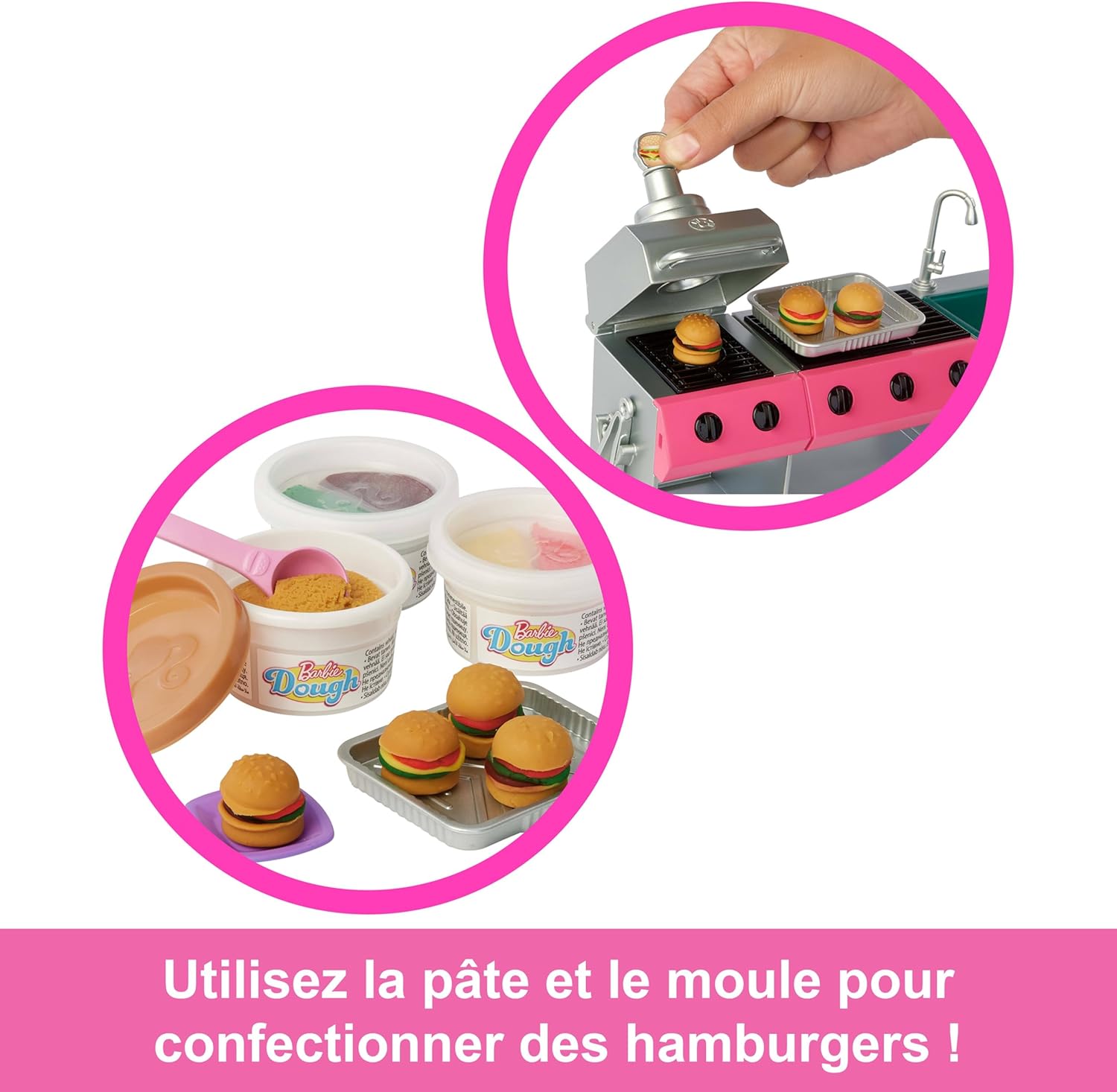 Barbie Camping-Car de rêve avec tente de toit et 60 accessoires – Image 5