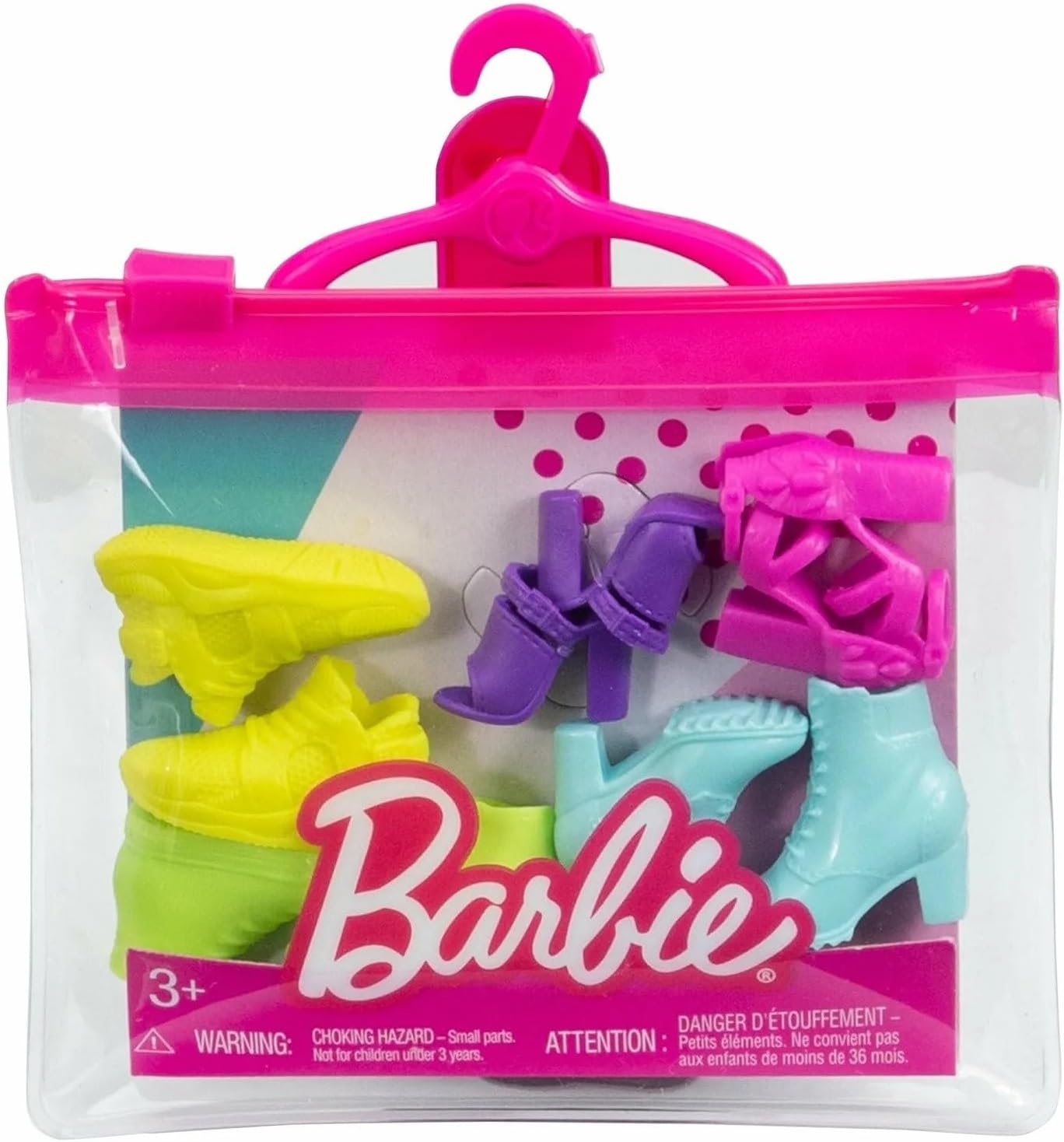 Lot de chaussures multicolores Barbie HBV30