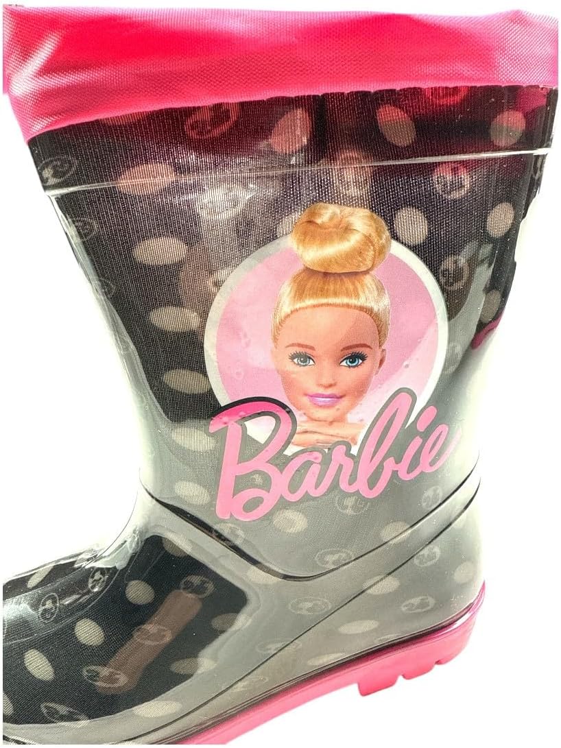 Botte Barbie fille en caoutchouc imperméable pour temps froid – Image 5