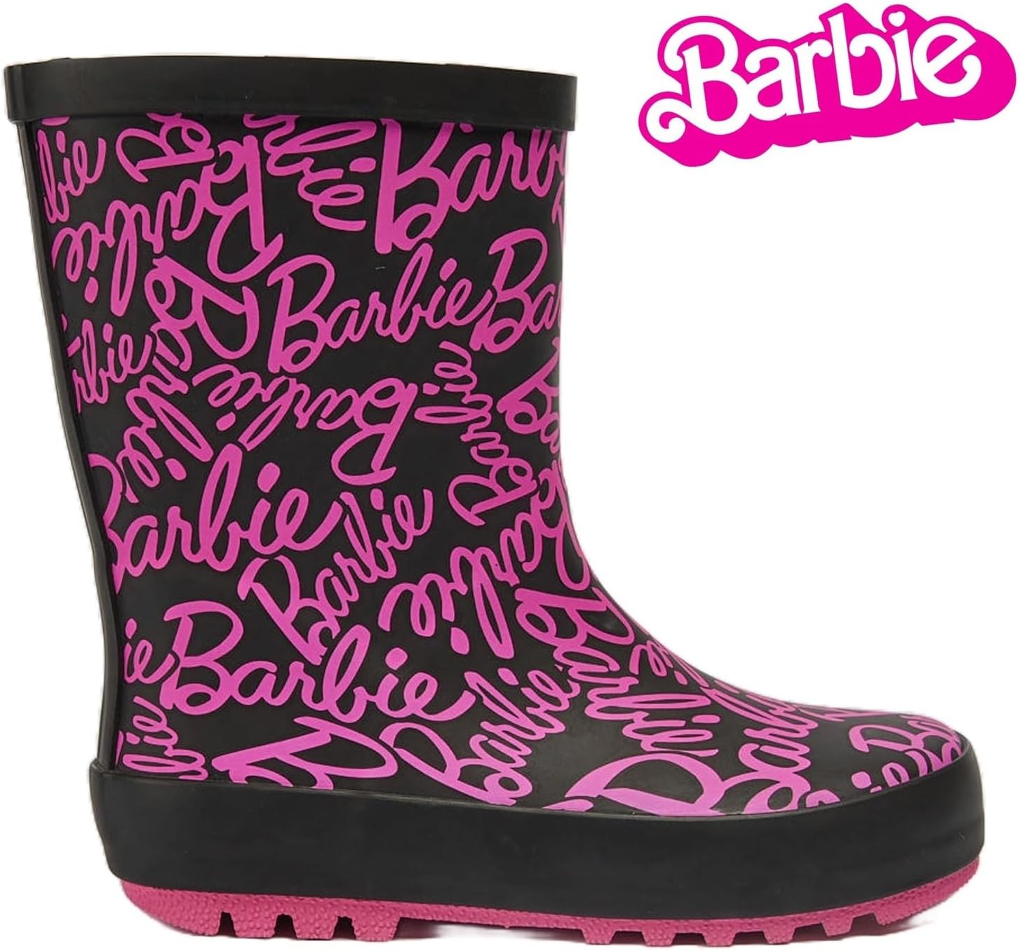 Bottes de pluie Barbie en caoutchouc pour fille – Image 3