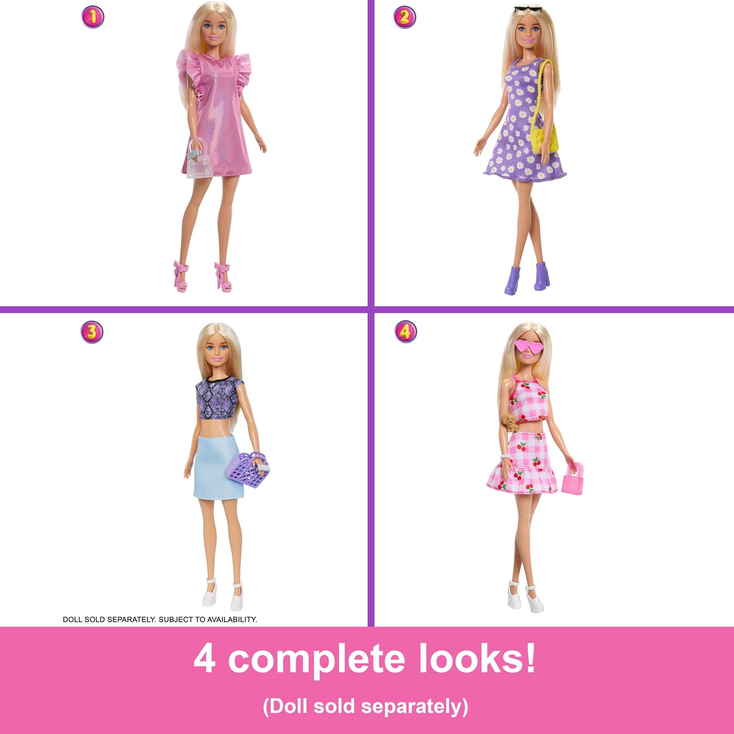 Barbie Dream Closet 3.0, dressing avec rangement et 4 looks – Image 5