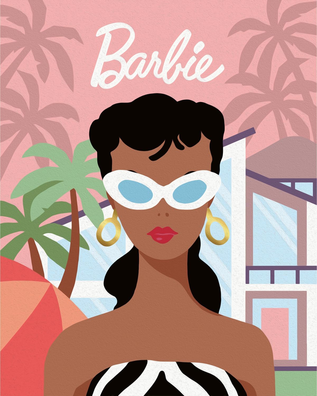 Barbie 1959, kit CreArt peinture par numéros 24 x 30 cm Ravensburger – Image 2