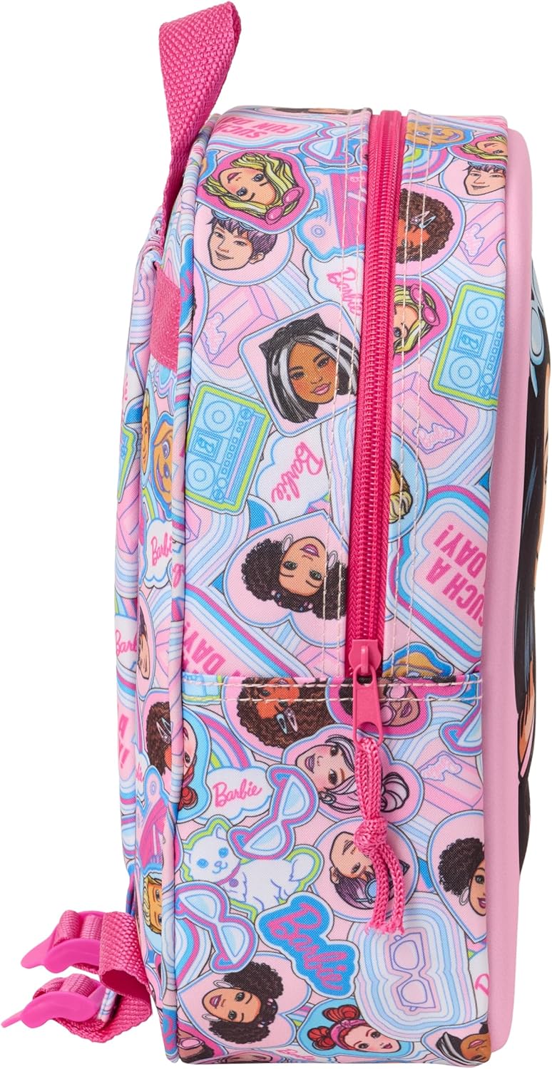 Sac à dos Barbie Mini 3D rose 6L 32x43x14 cm – Image 3