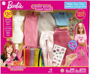 Kit Barbie Sparkle Collection pour créer des tenues 130 pcs