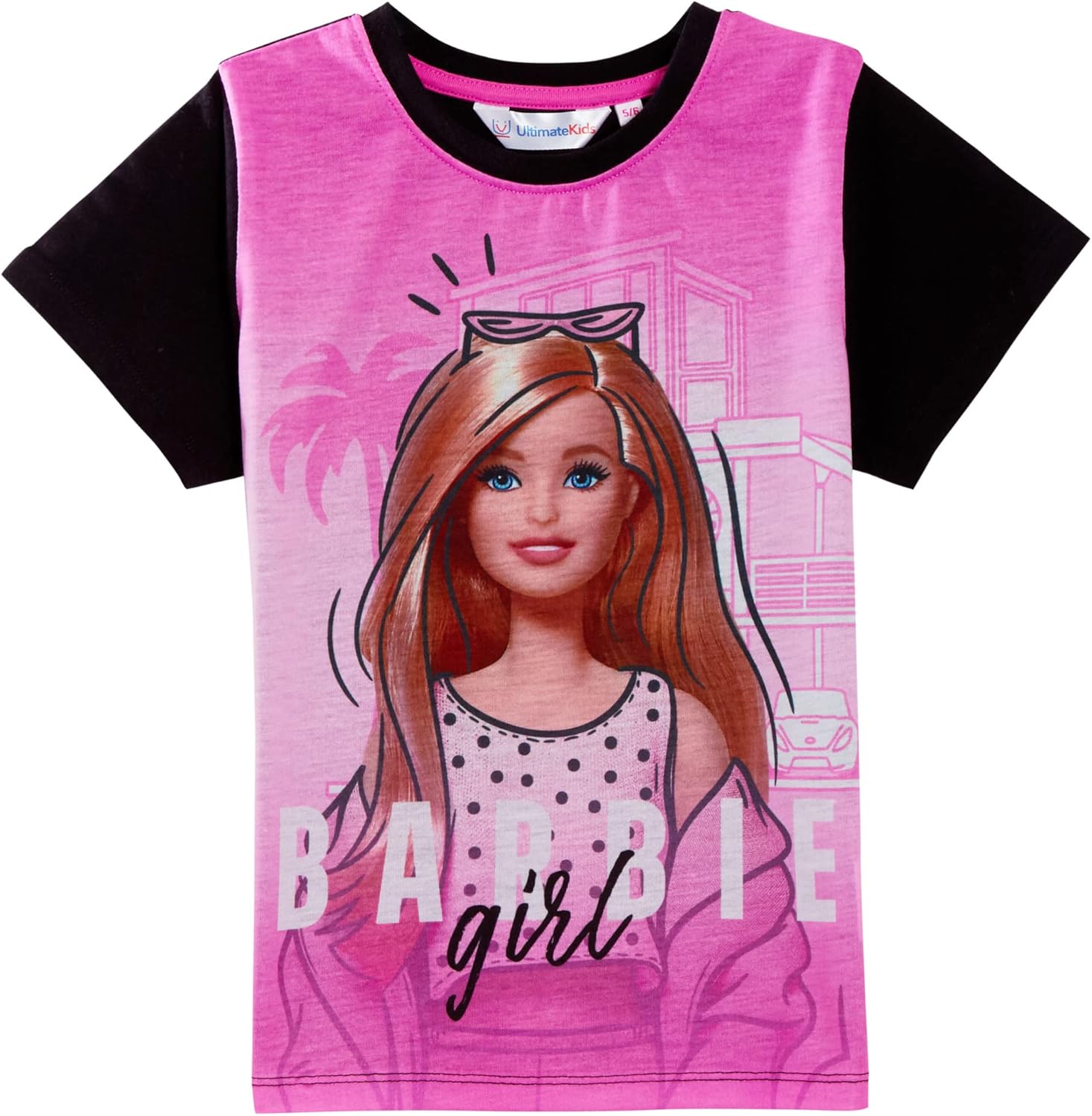 Ensemble Barbie rose 3 pièces avec peignoir et pyjama fille – Image 5