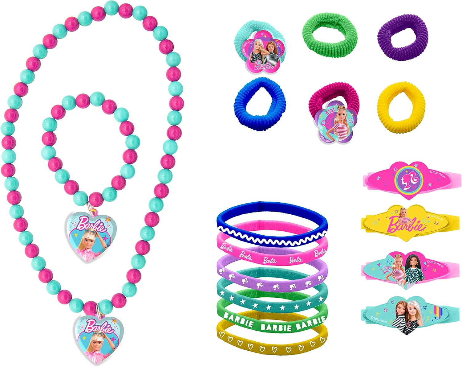 Collier Barbie Fille Parisienne avec accessoires 18 pièces – Image 2