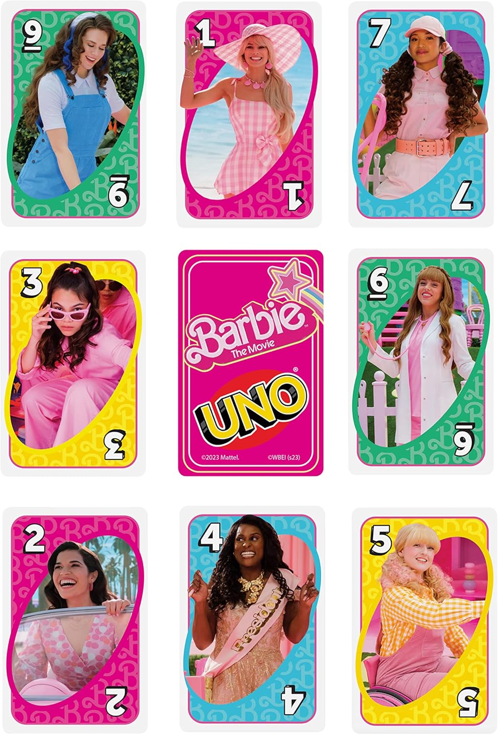 UNO Barbie Le Film avec règle spéciale « Trop jouée » – Image 3