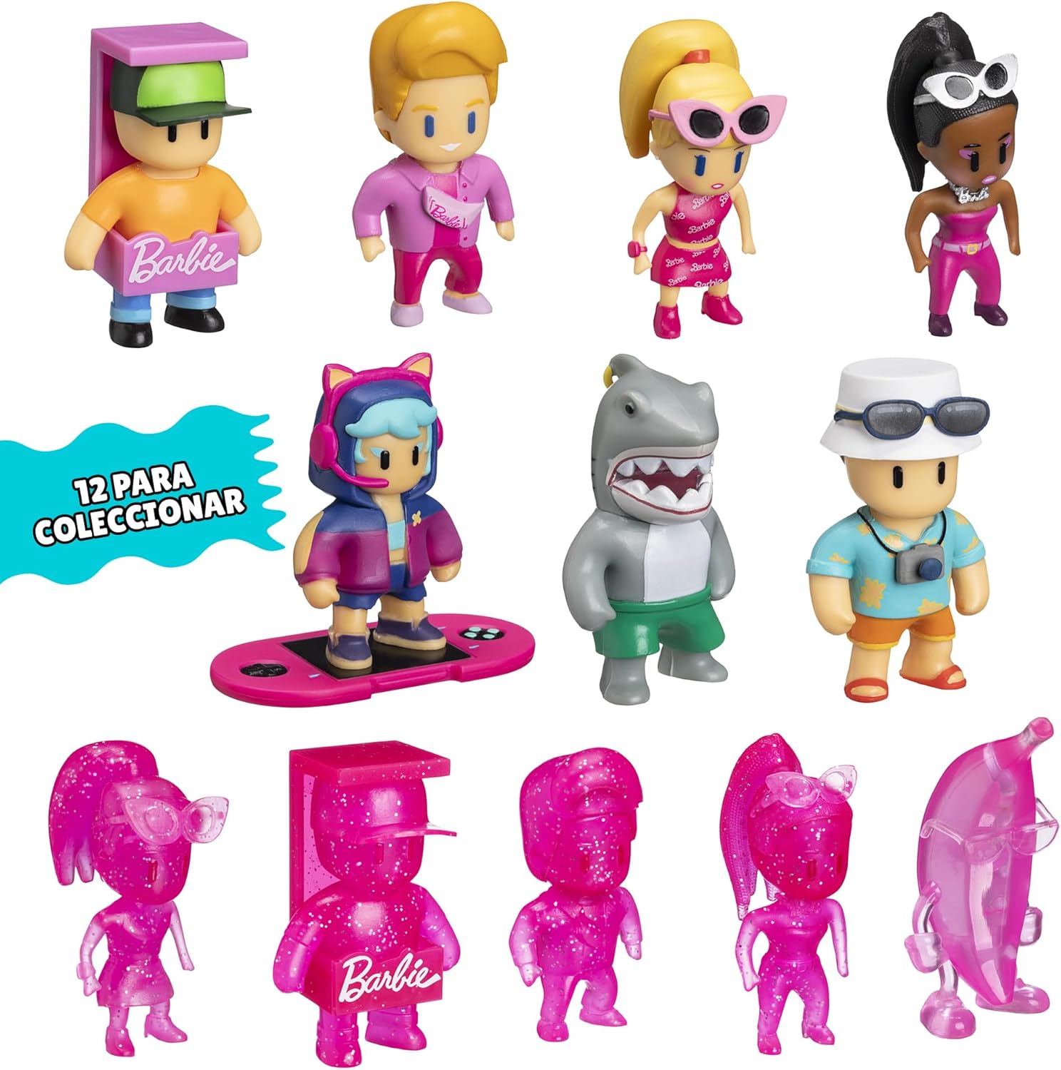 Figurine boîte surprise Barbie x Stumble Guys Bizak 64110020 – Image 3