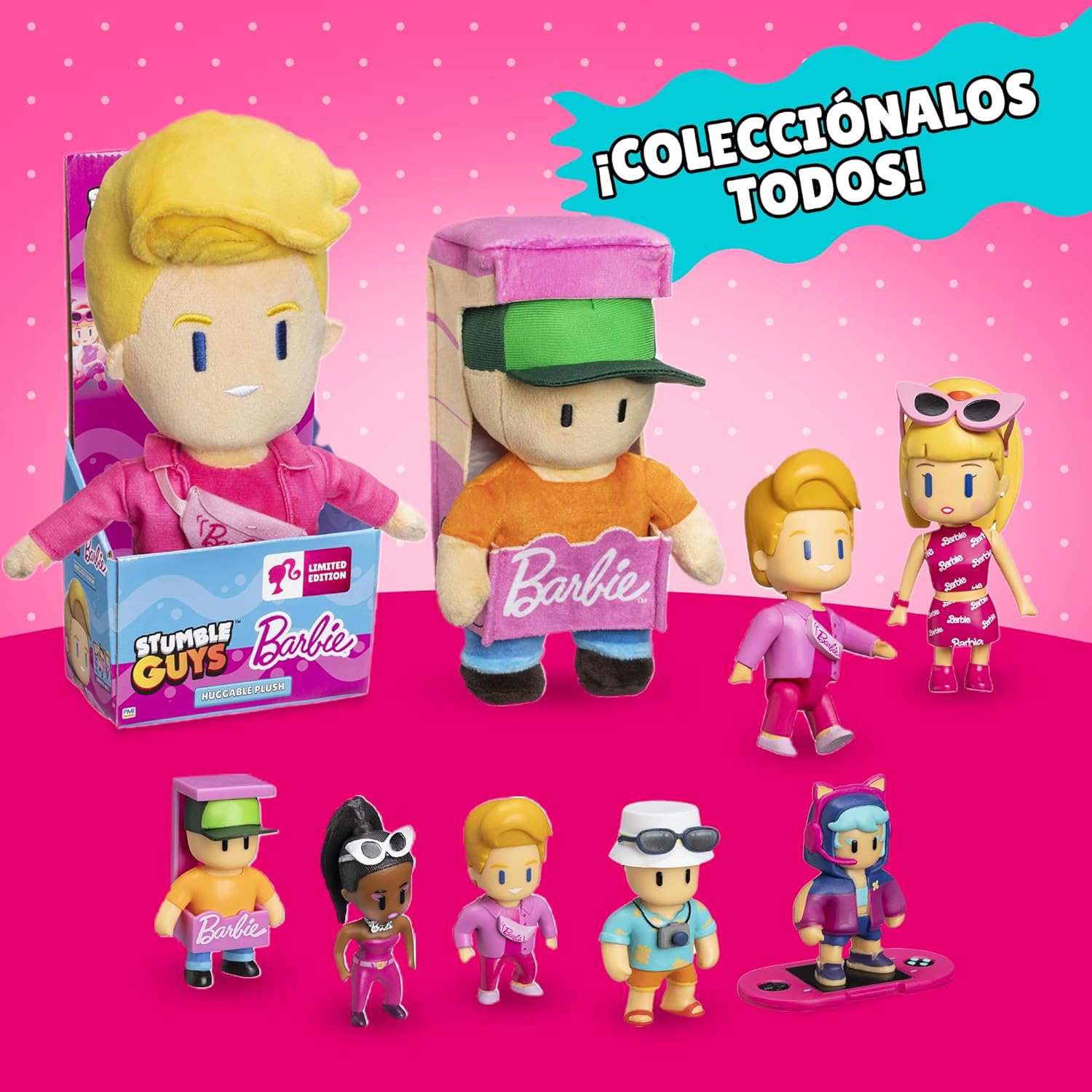 Figurine boîte surprise Barbie x Stumble Guys Bizak 64110020 – Image 6