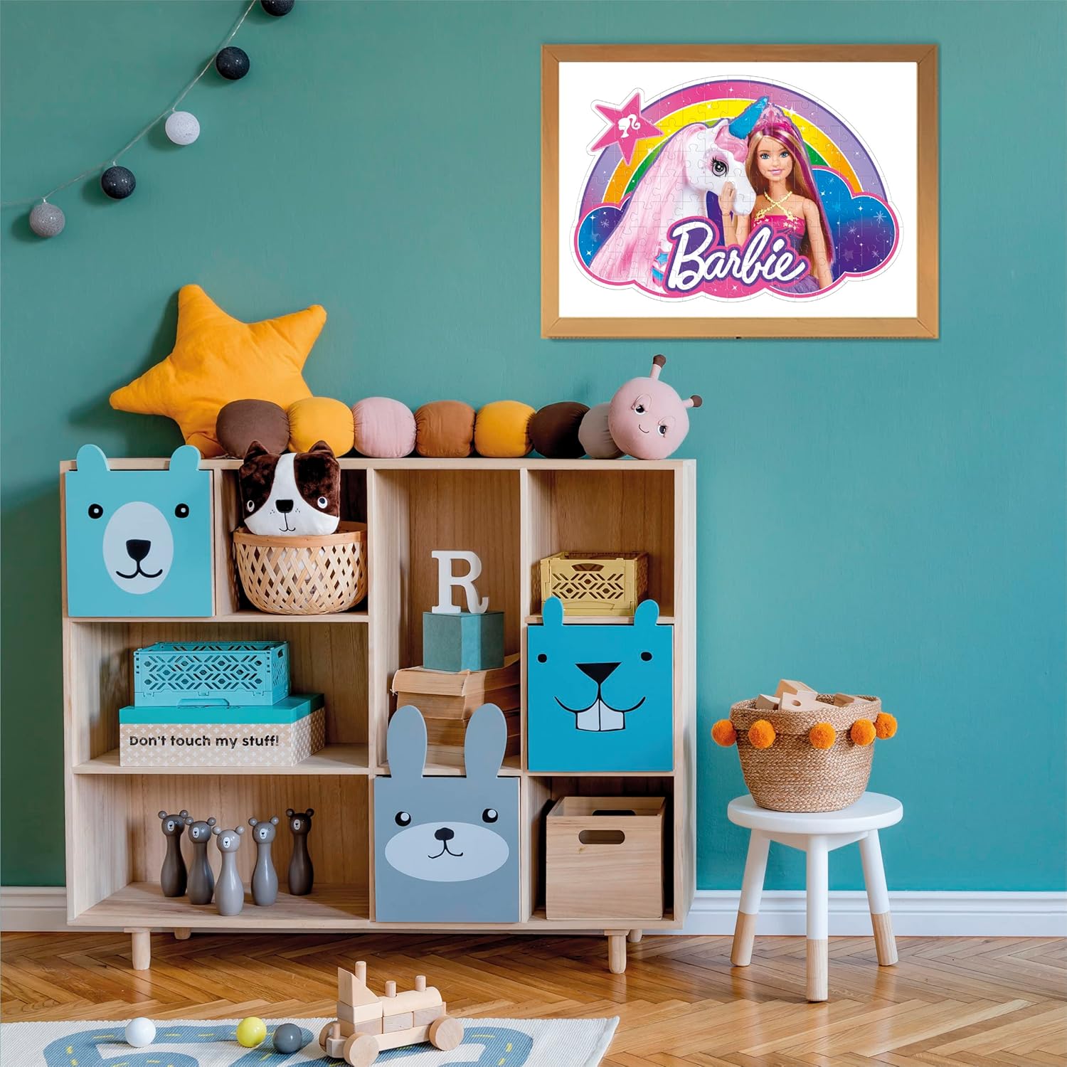 Puzzle Barbie 104 pièces en boîte carrée Clementoni 80511 – Image 7