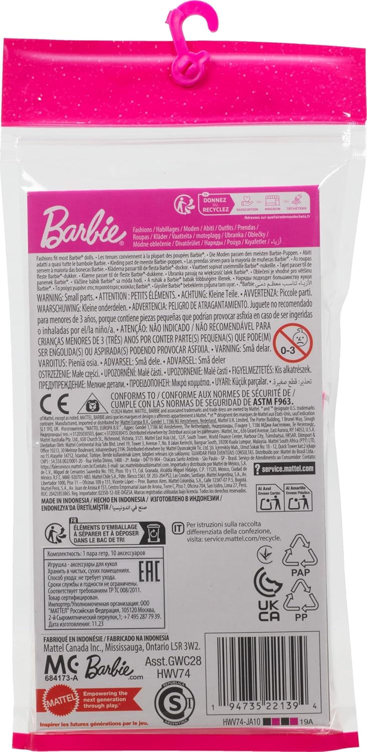 Barbie, pack d'accessoires de mode GWD98-HWV74 – Image 2