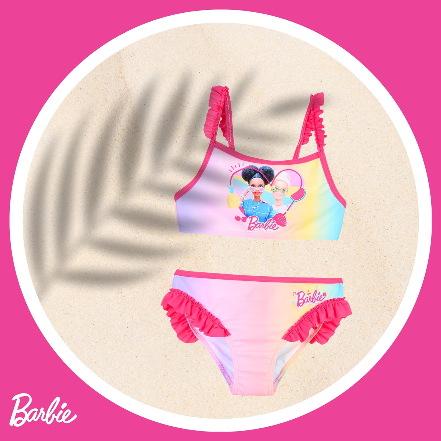 Barbie bikini deux pièces fille, tailles 4 à 10 ans – Image 4