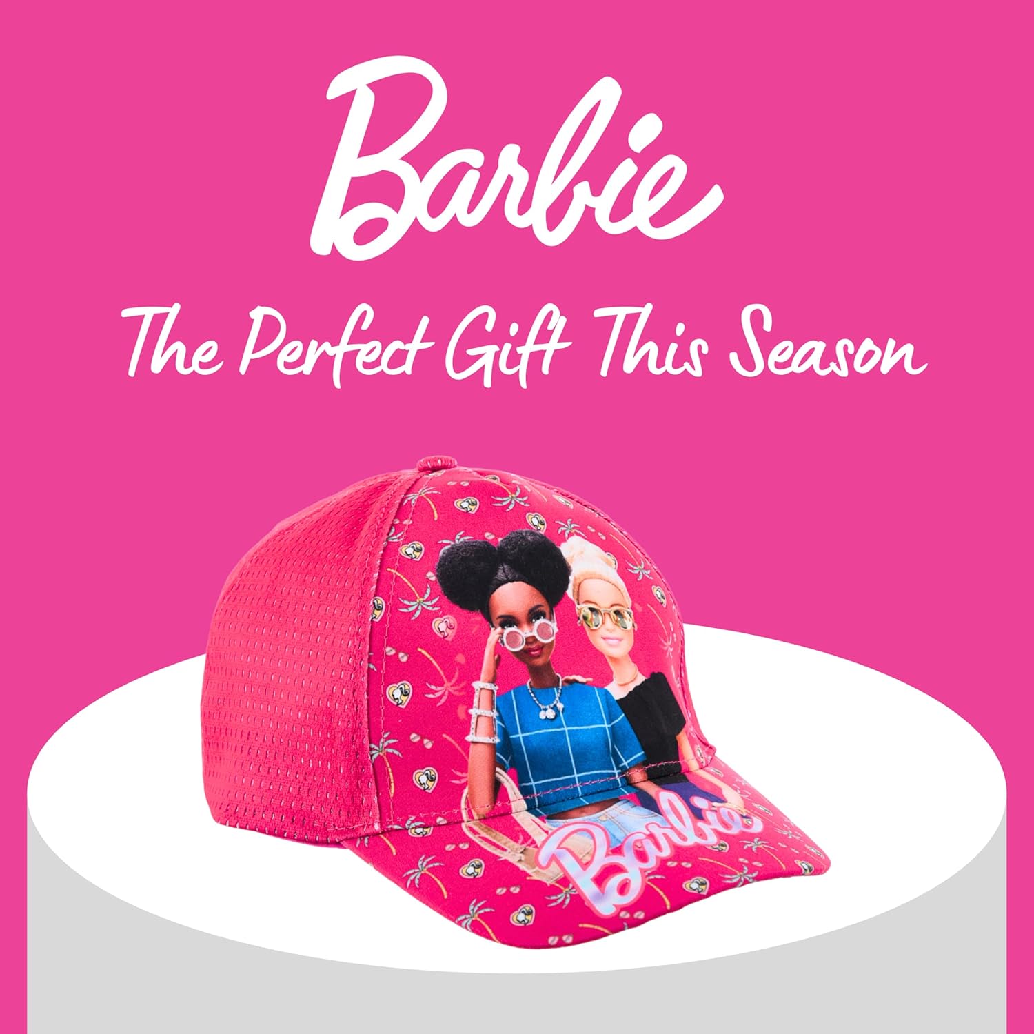 Casquette Barbie rose pour fille, taille 53 – Image 7