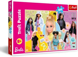 Puzzle Barbie Trefl 300 pièces, collage multicolore