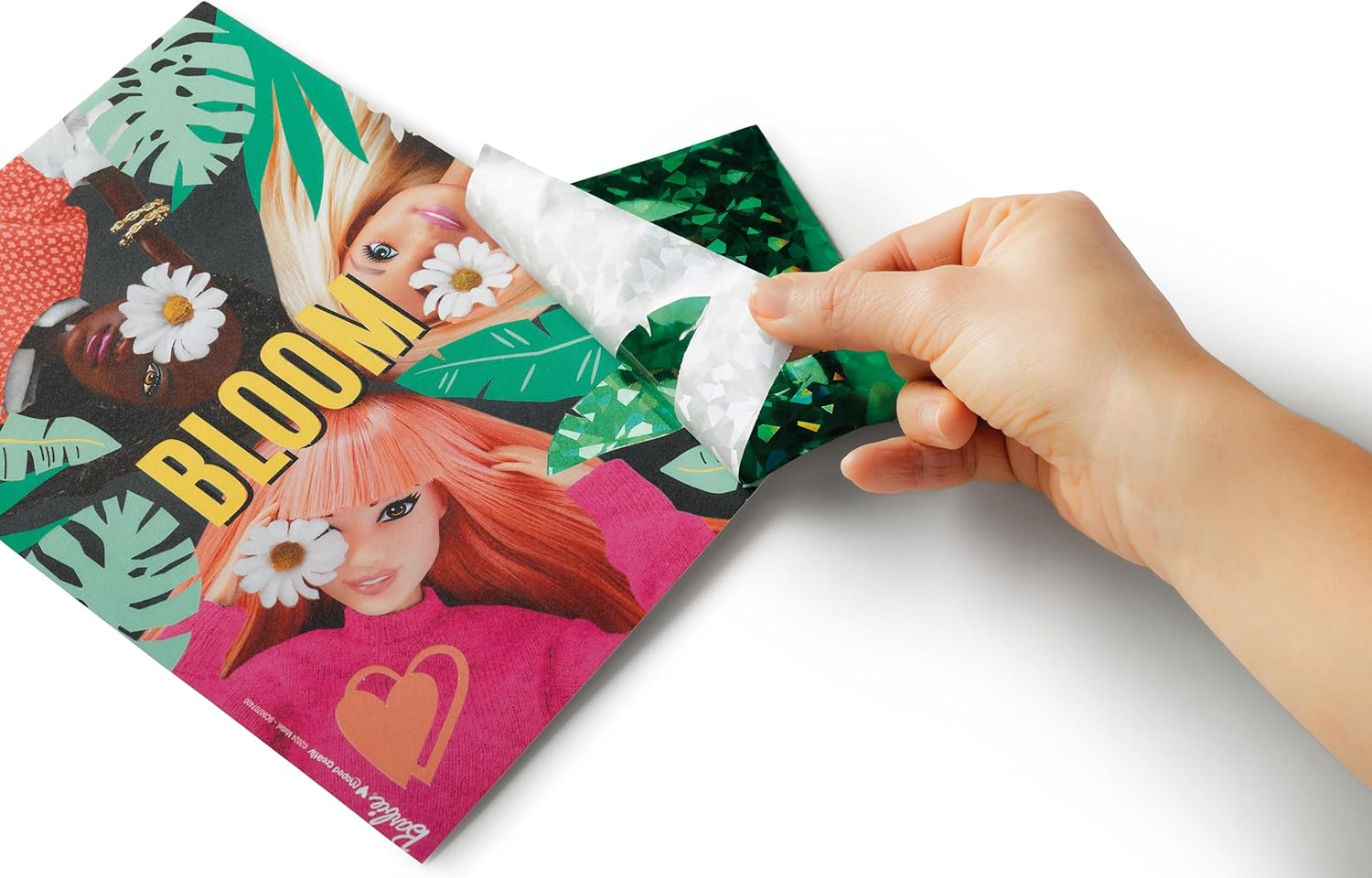 Barbie Foil'Art Maped Creativ avec 4 cartes à décorer – Image 8