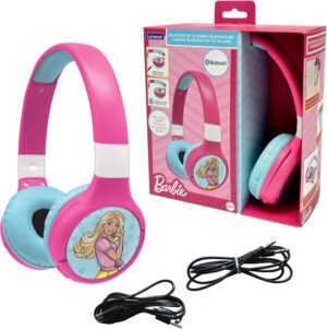 Casque audio Barbie Mattel 2-en-1 Bluetooth et filaire avec micro