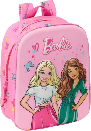 Mini sac à dos Safta Barbie 3D taille unique