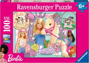 Puzzle Barbie Ravensburger 100 pièces XXL 49 x 36 cm