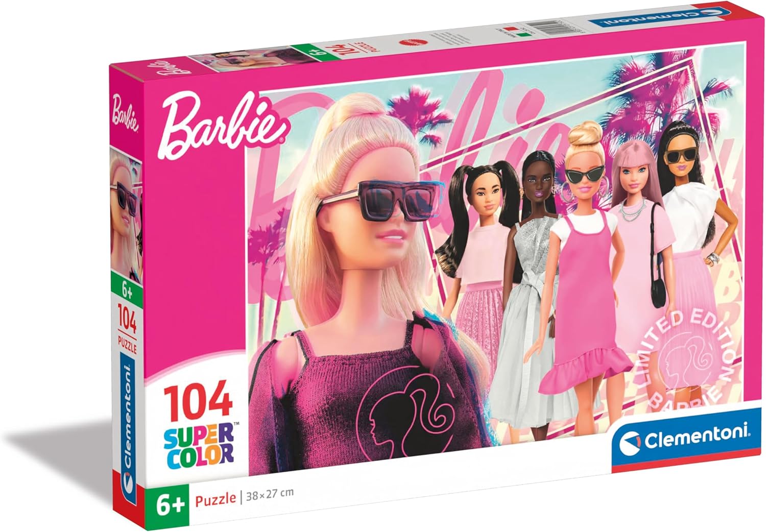 Puzzle Barbie 104 pièces format 37,9 x 26,9 cm