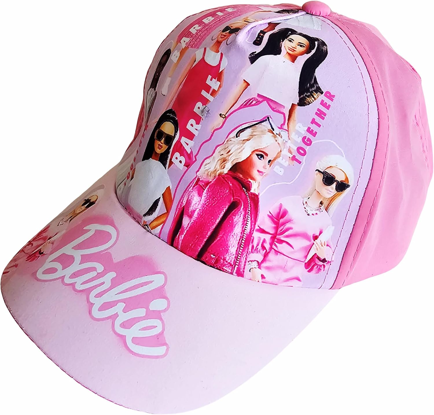 Casquette Barbie réglable avec visière pour garçon enfant – Image 3