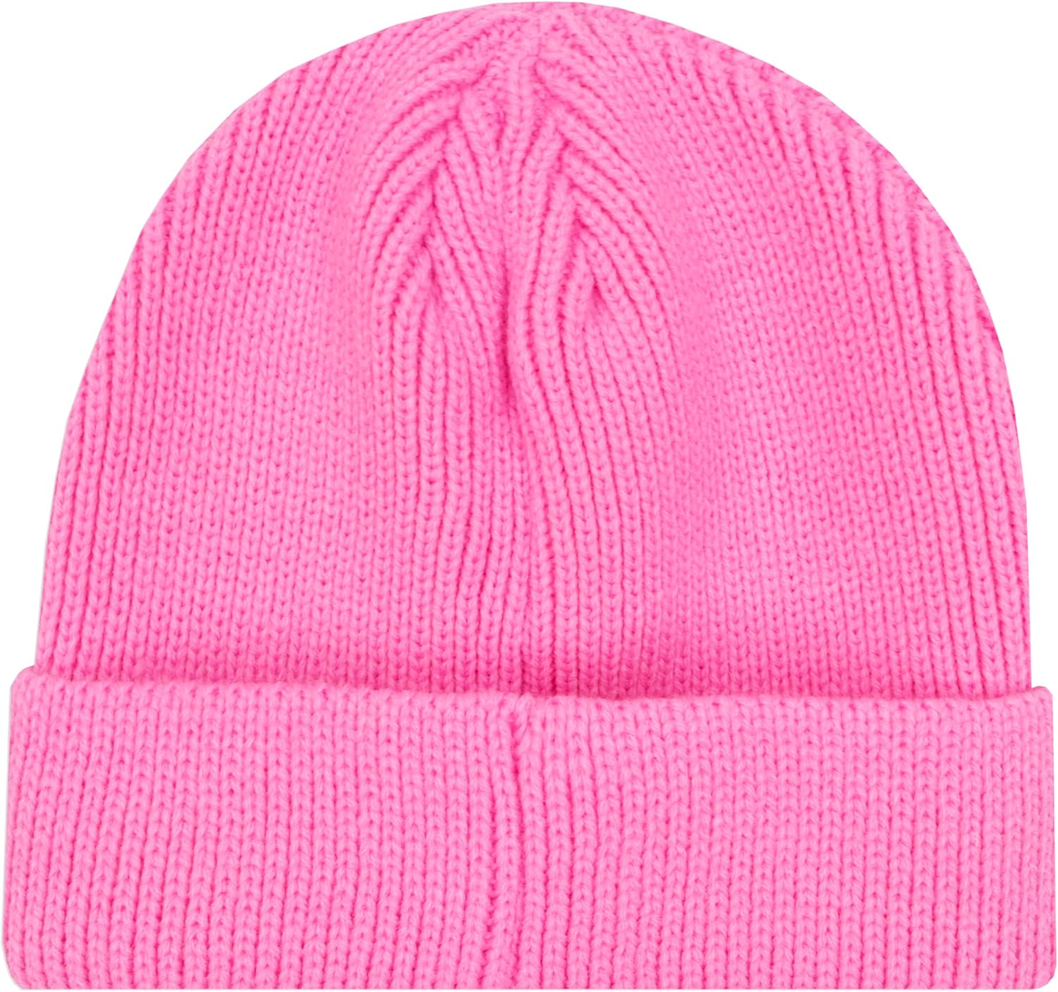 Chapeau Barbie rose tricoté pour fille, taille unique – Image 2