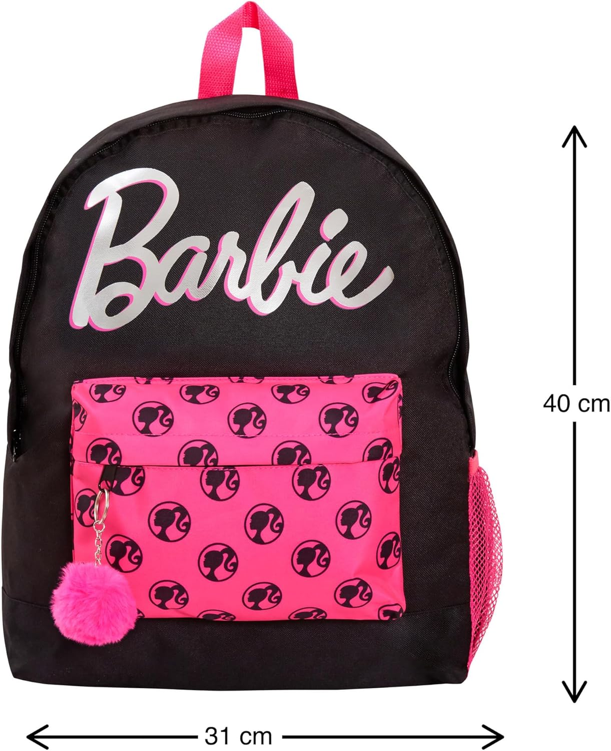 Sac à dos Barbie rose pour école, université et voyage – Image 7