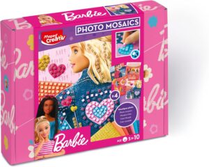 Photo'Mosaics Barbie, activité mosaïques intuitive dès 5 ans