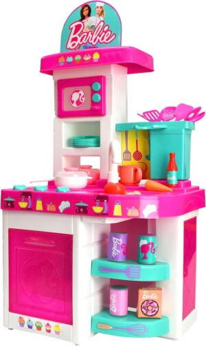 Cuisine Barbie 5150 avec lumières, sons et 40 accessoires