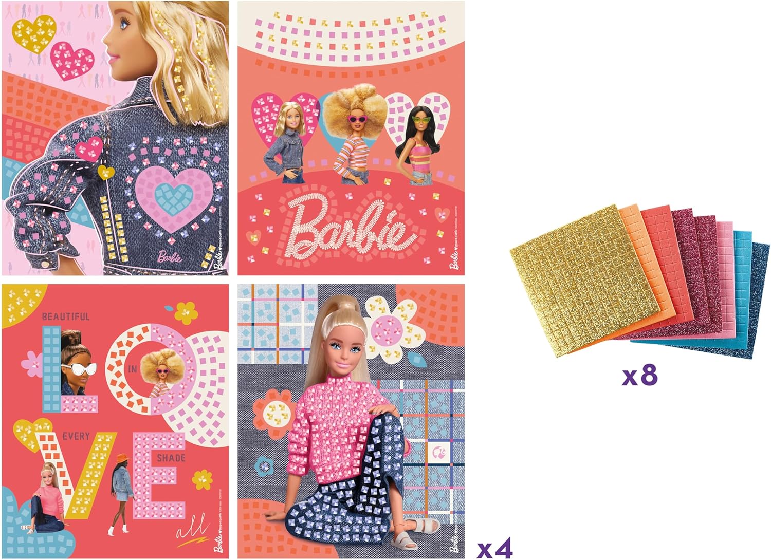 Photo'Mosaics Barbie, activité mosaïques intuitive dès 5 ans – Image 6