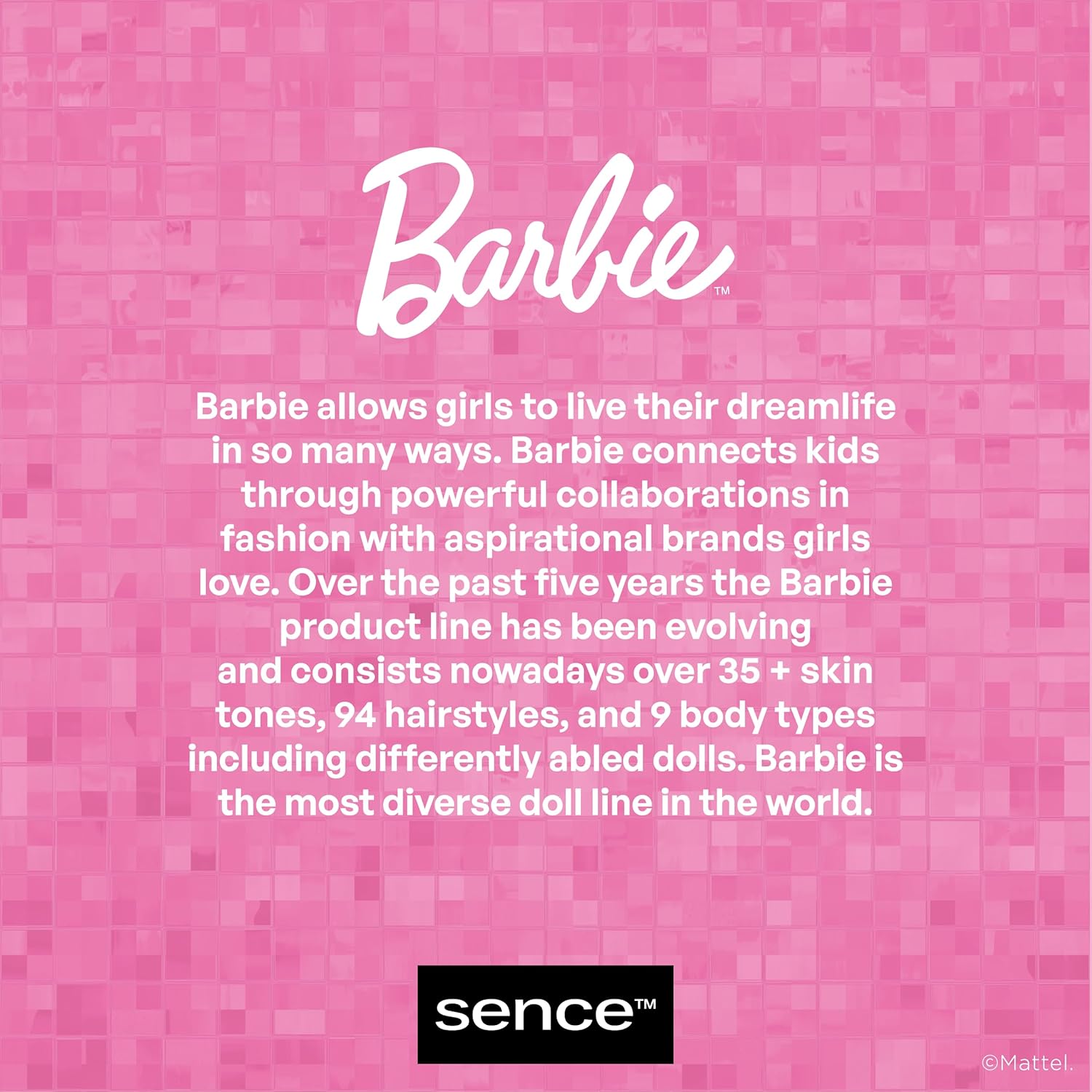Barbie lot rose de 4 pinceaux maquillage Sence Beauty – Image 6