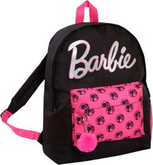 Sac à dos Barbie rose pour école, université et voyage