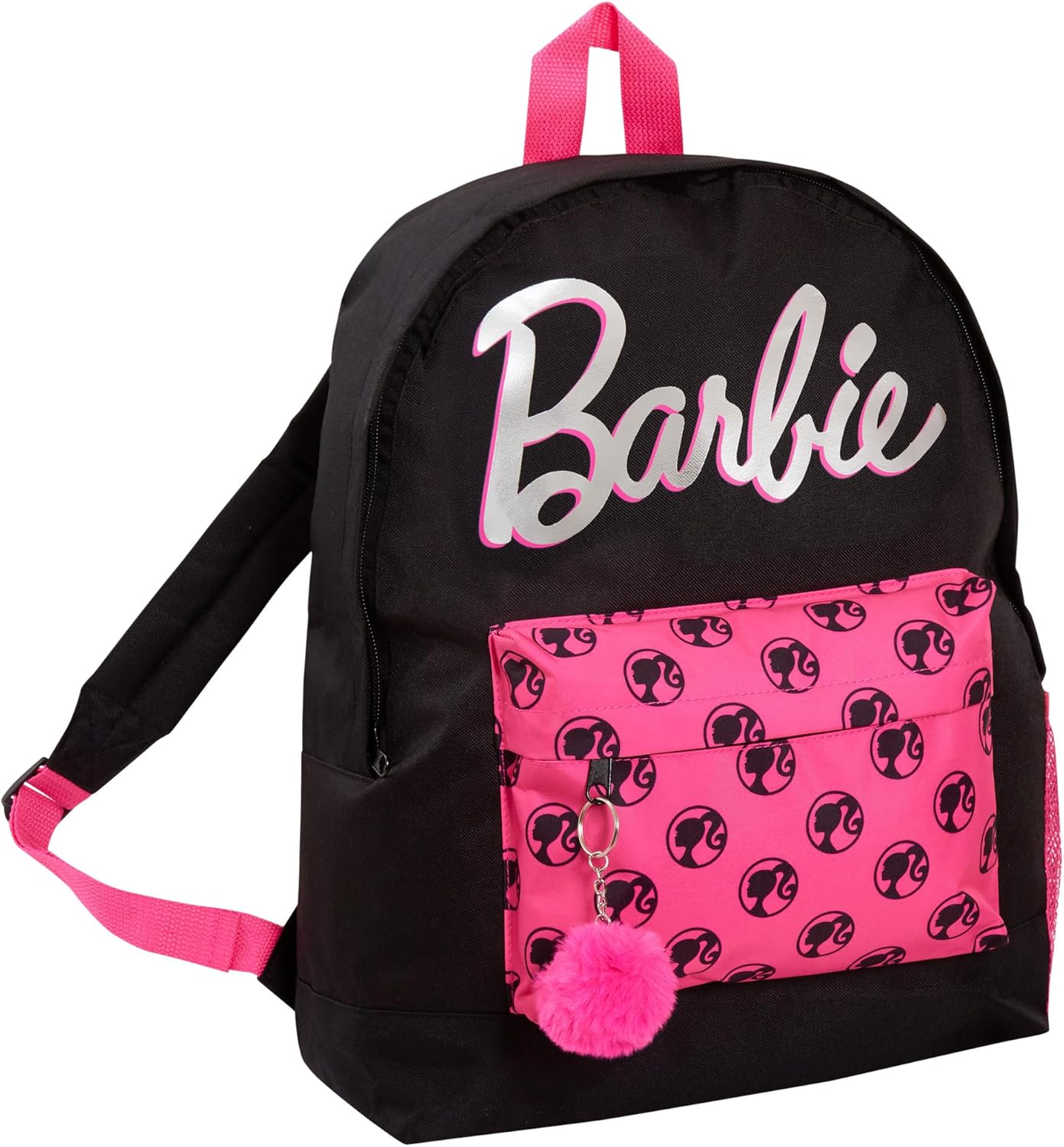 Sac à dos Barbie rose pour école, université et voyage