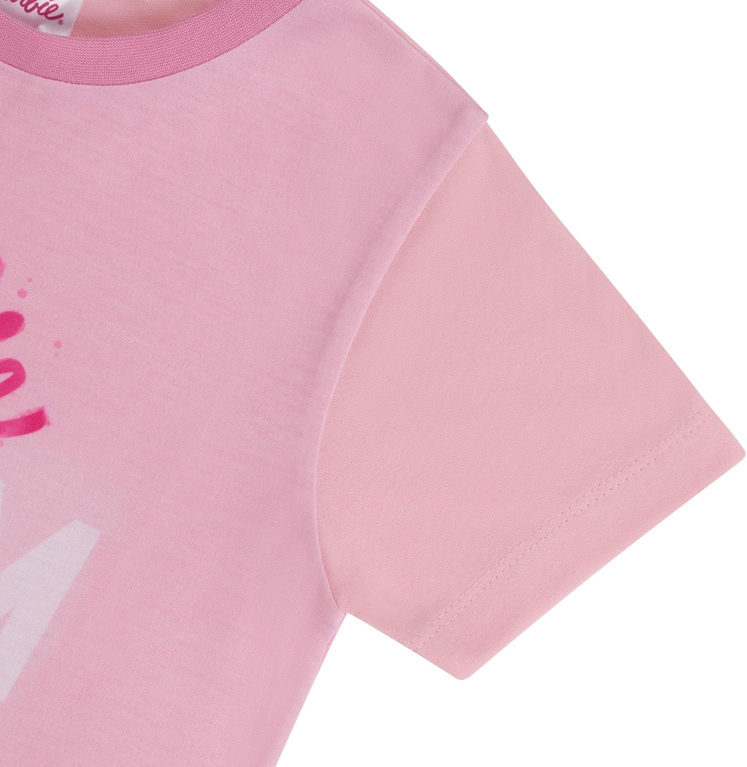 Chemise de nuit Barbie rose pour filles en 100% polyester – Image 3