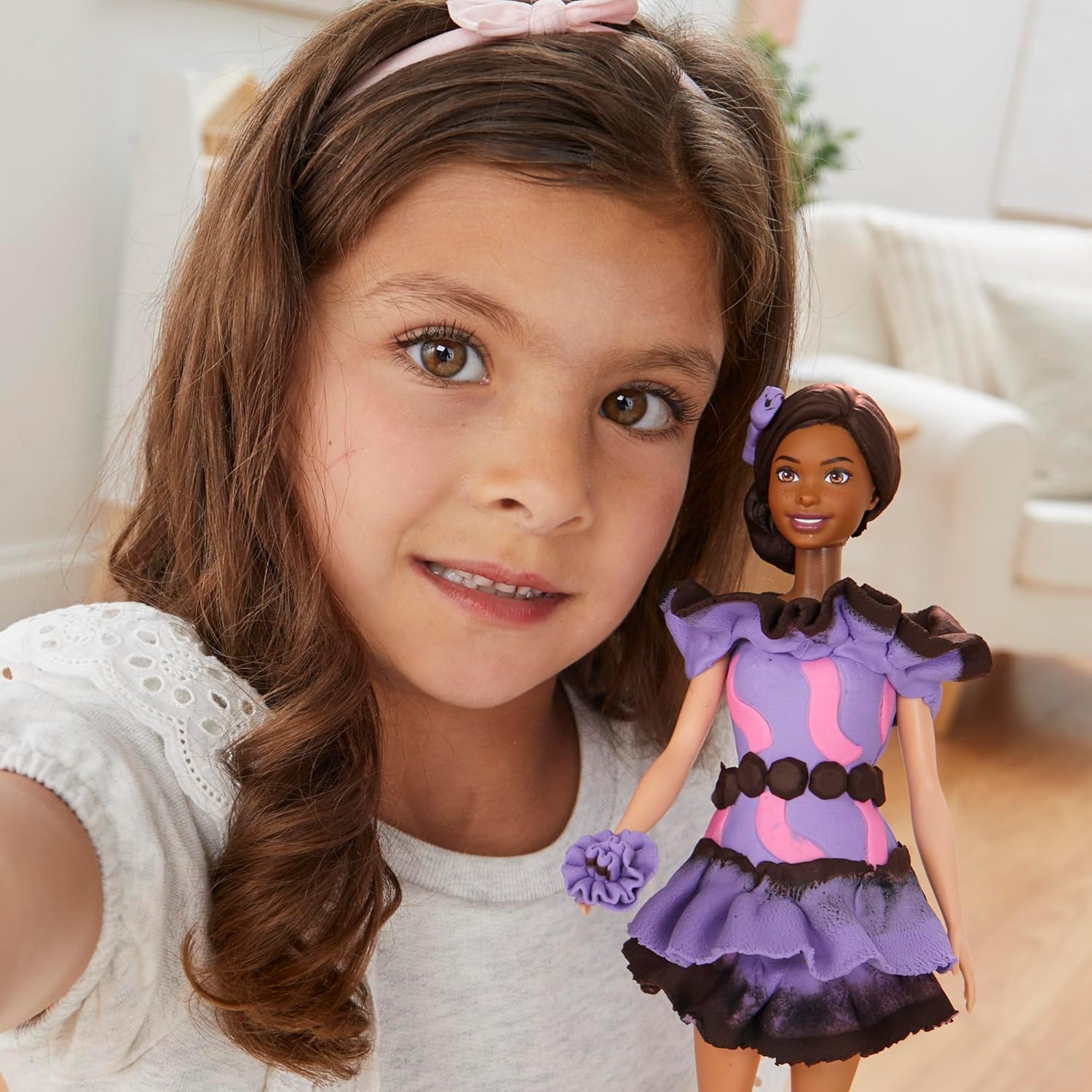 Coffret Play-Doh Barbie Style Fashionista avec poupée Barbie de 29 cm – Image 8