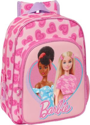 Sac à dos enfant Barbie Love avec poche avant