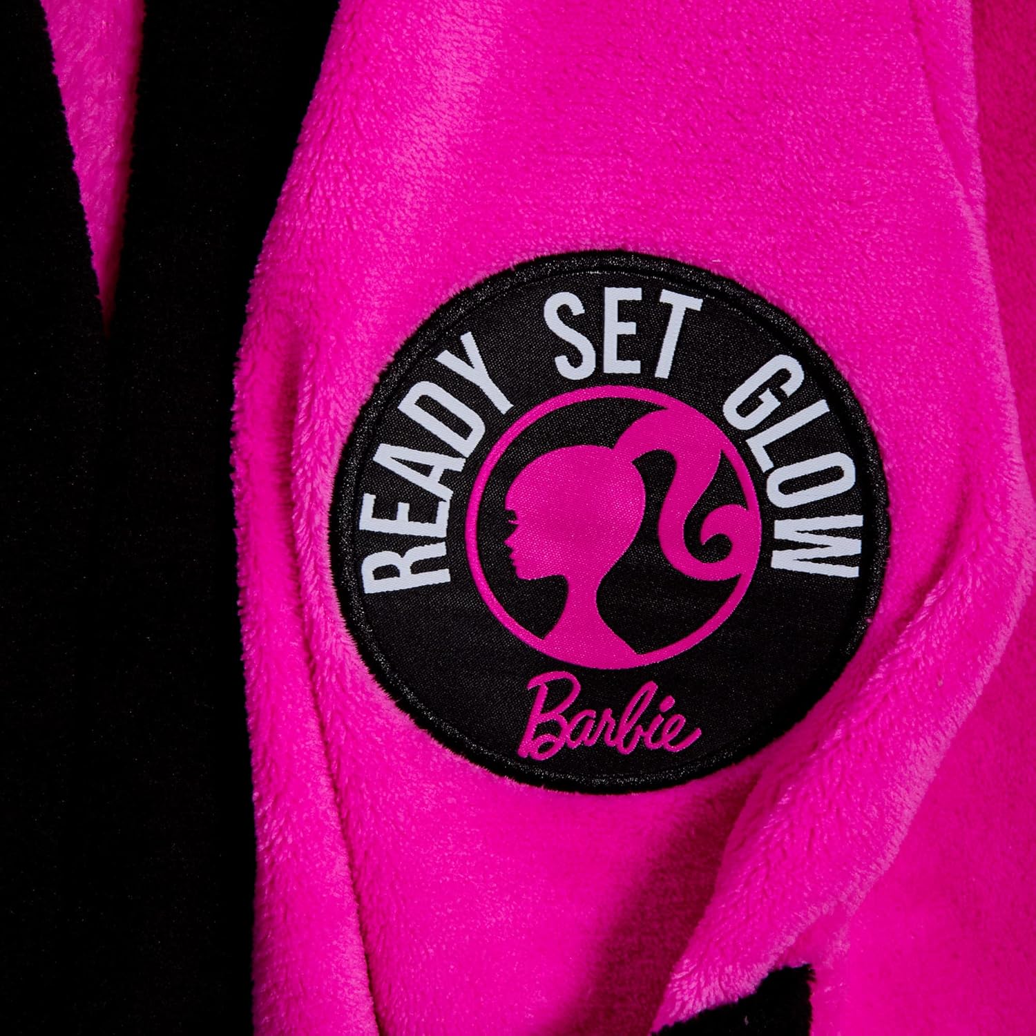 Ensemble Barbie rose 3 pièces avec peignoir et pyjama fille – Image 4