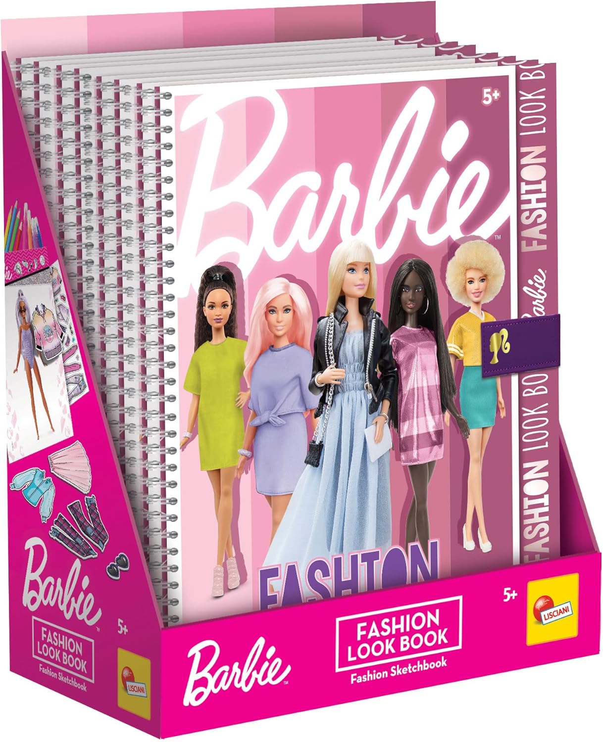 Barbie - Carnet de croquis mode Fashion Look Lisciani – Image 7