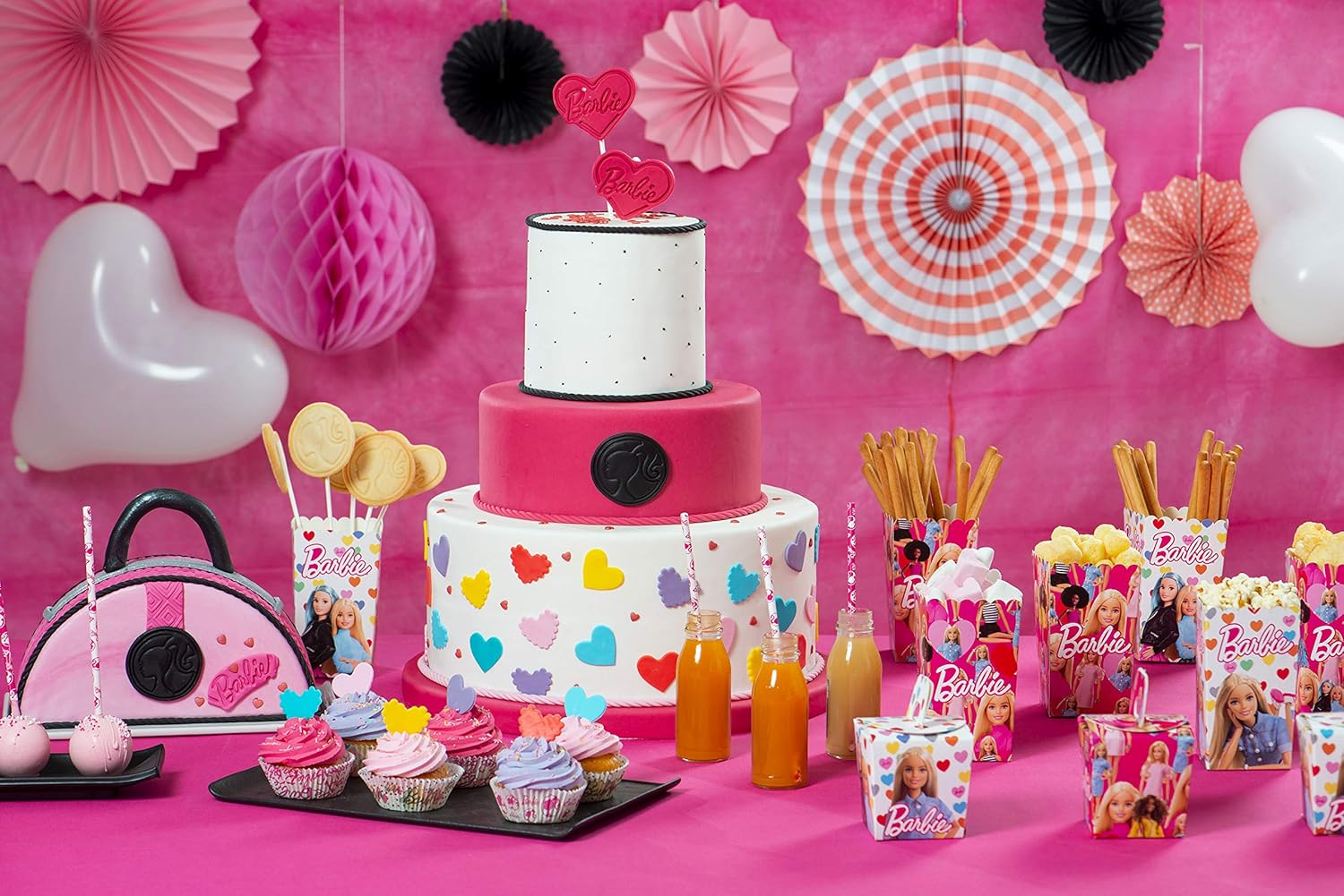 Caissettes Barbie Style 3 en papier alimentaire antiadhésif Decora 0403034 – Image 4