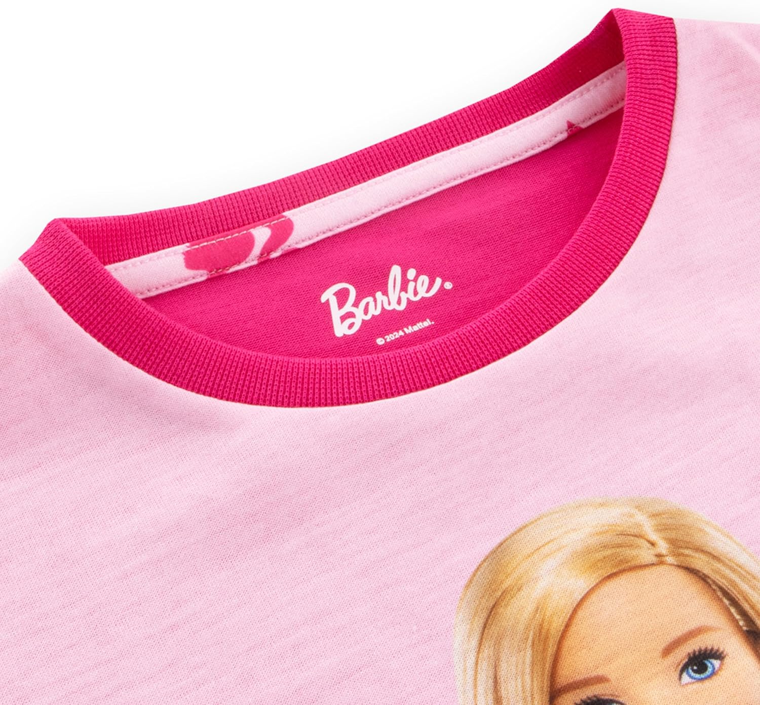 Pyjama d'été Barbie pour fille à manches courtes – Image 7