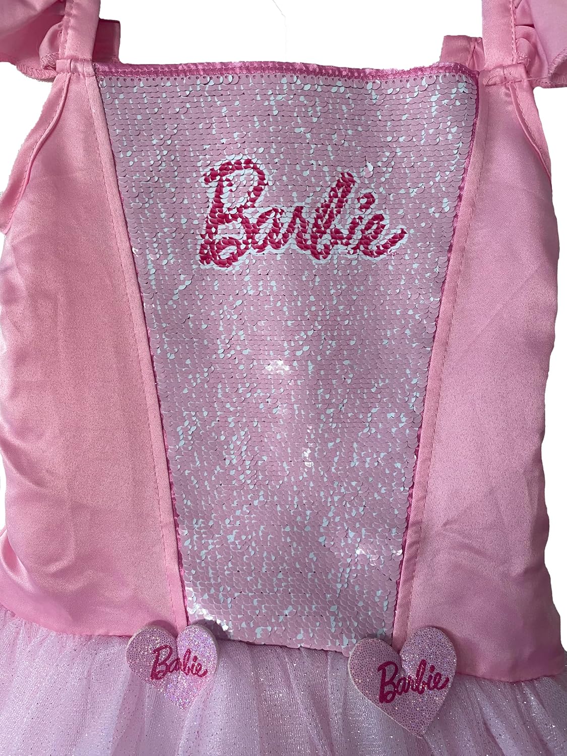 Costume Barbie Princesse à sequins avec tutu rose et accessoires – Image 6