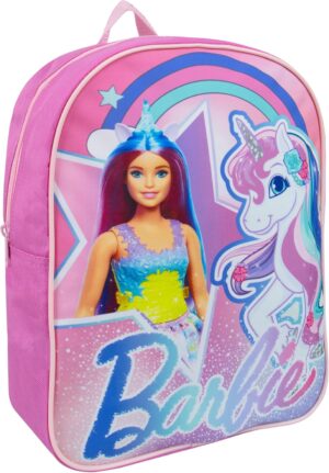 Cartable Barbie Licorne rose, sac à dos fille taille unique