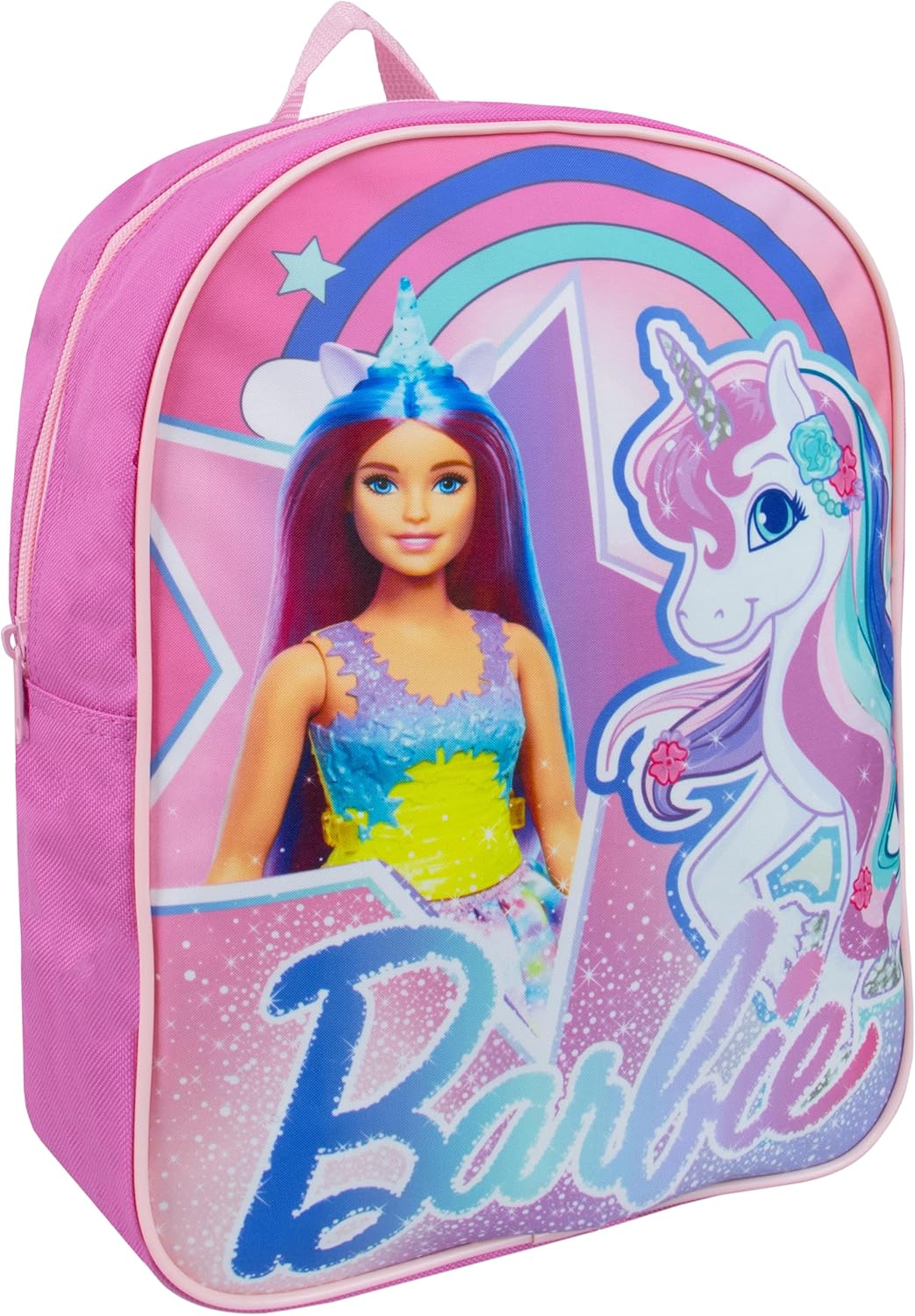 Cartable Barbie Licorne rose, sac à dos fille taille unique