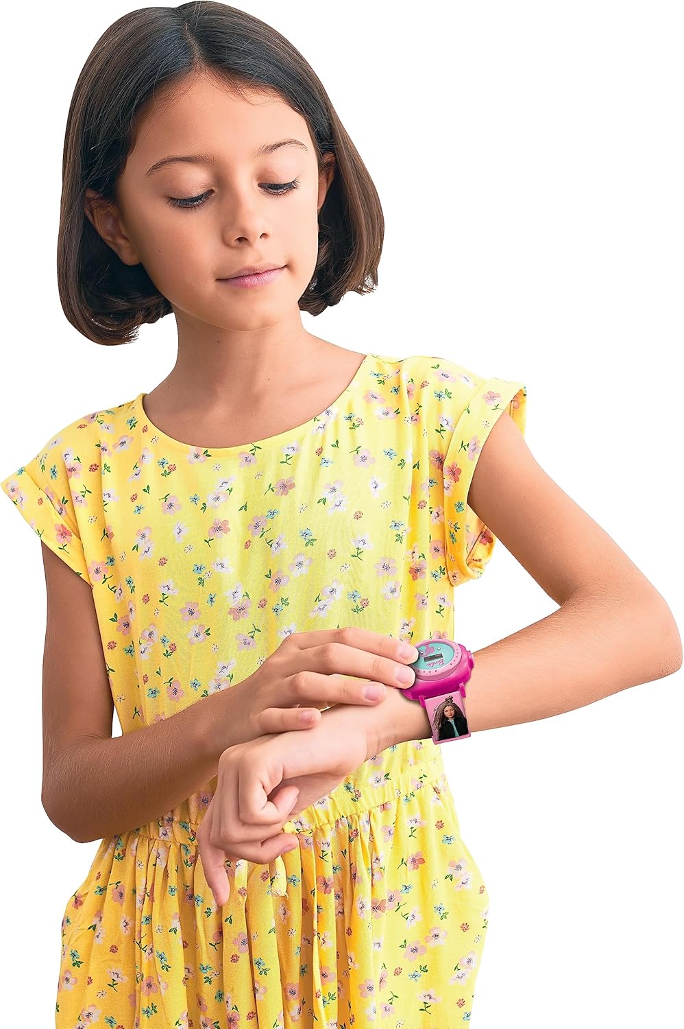 Montre digitale Barbie à bracelet ajustable avec 20 projections Lexibook – Image 6