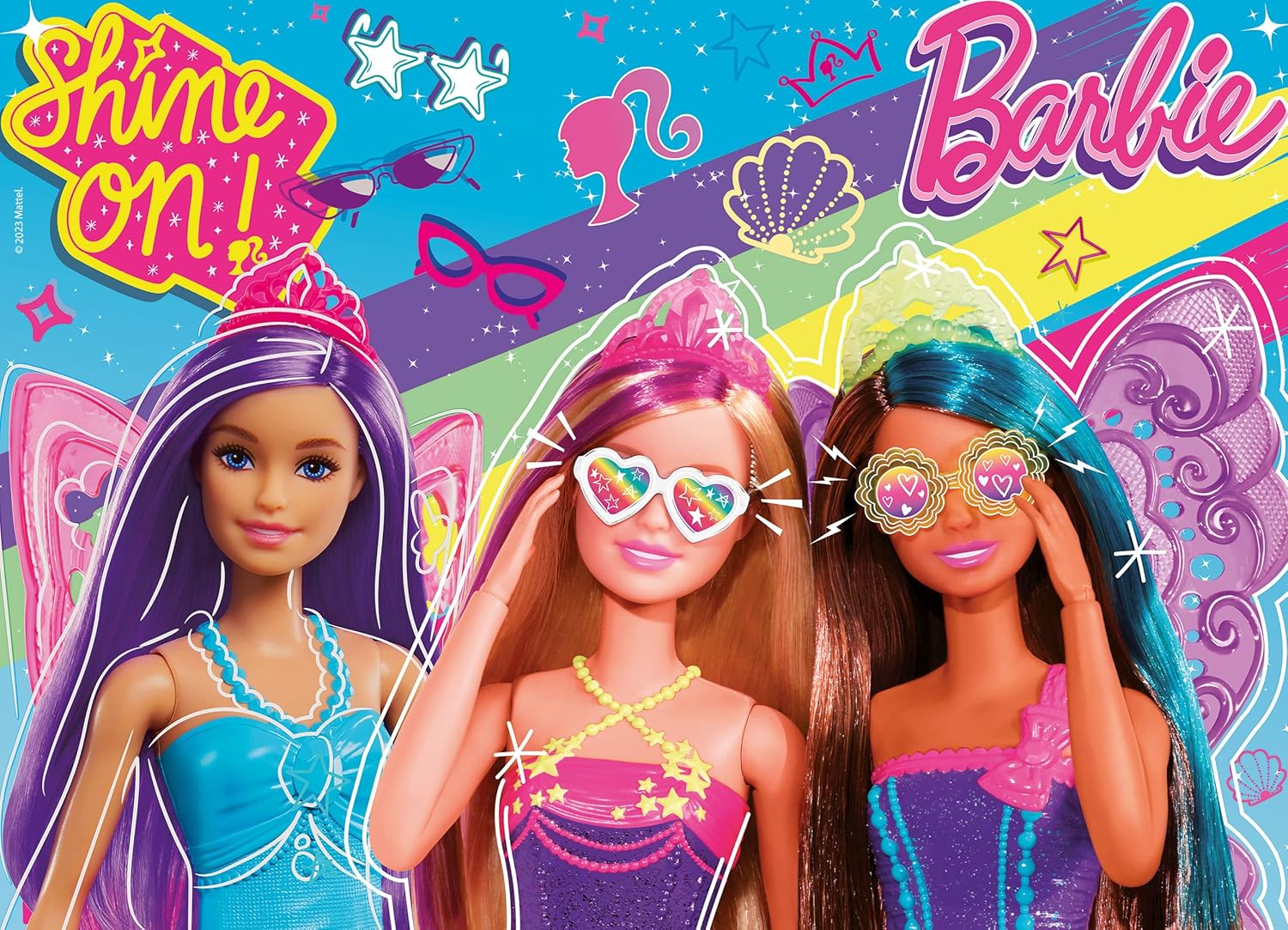 Barbie Puzzle Maxifloor 4 x 48, 4 puzzles 35 x 25 cm – Image 4
