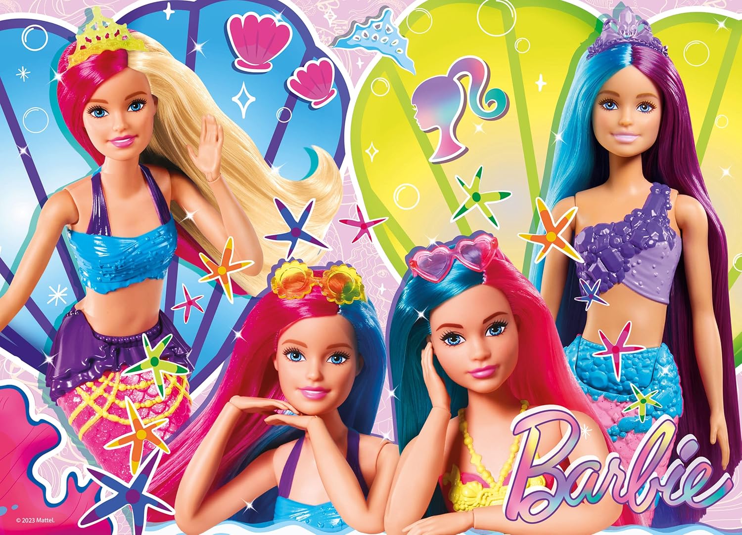 Barbie Puzzle Maxifloor 4 x 48, 4 puzzles 35 x 25 cm – Image 5