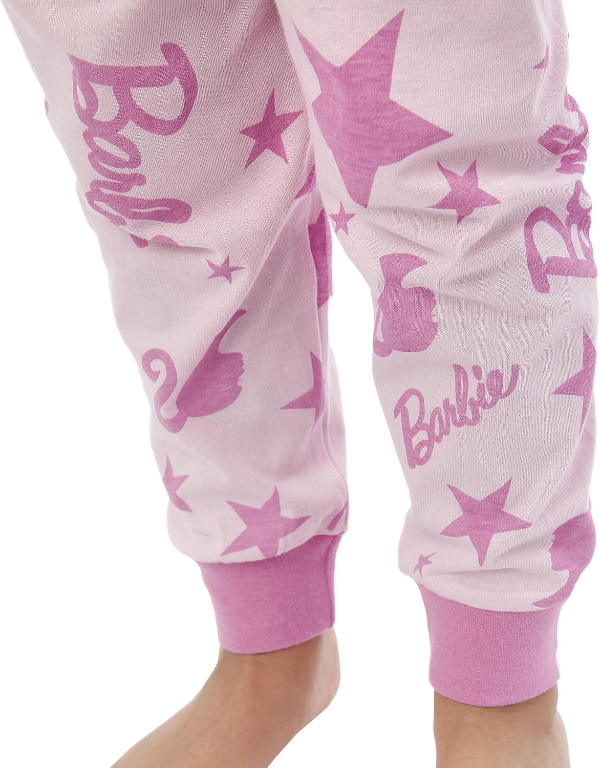 Pyjama fille Barbie Licorne rose clair – Image 5